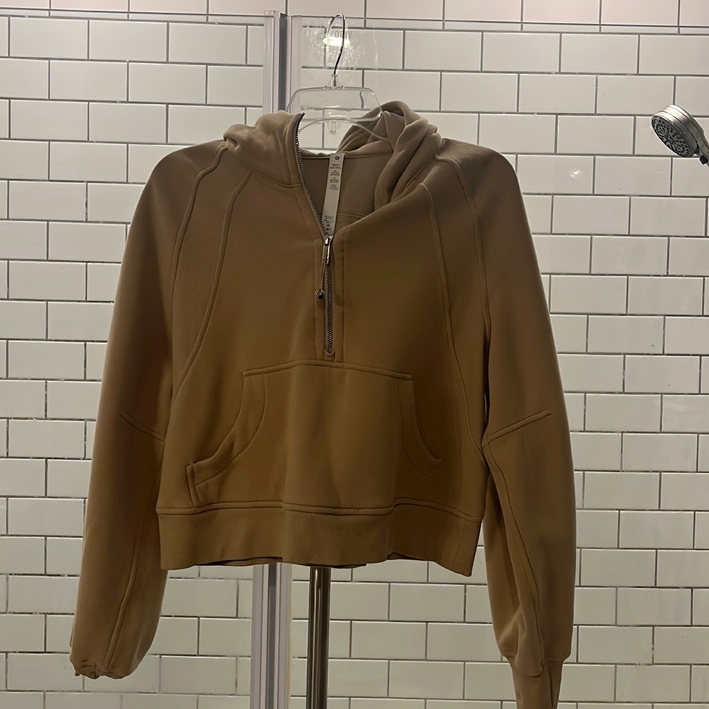 lululemon scuba oversized half zip